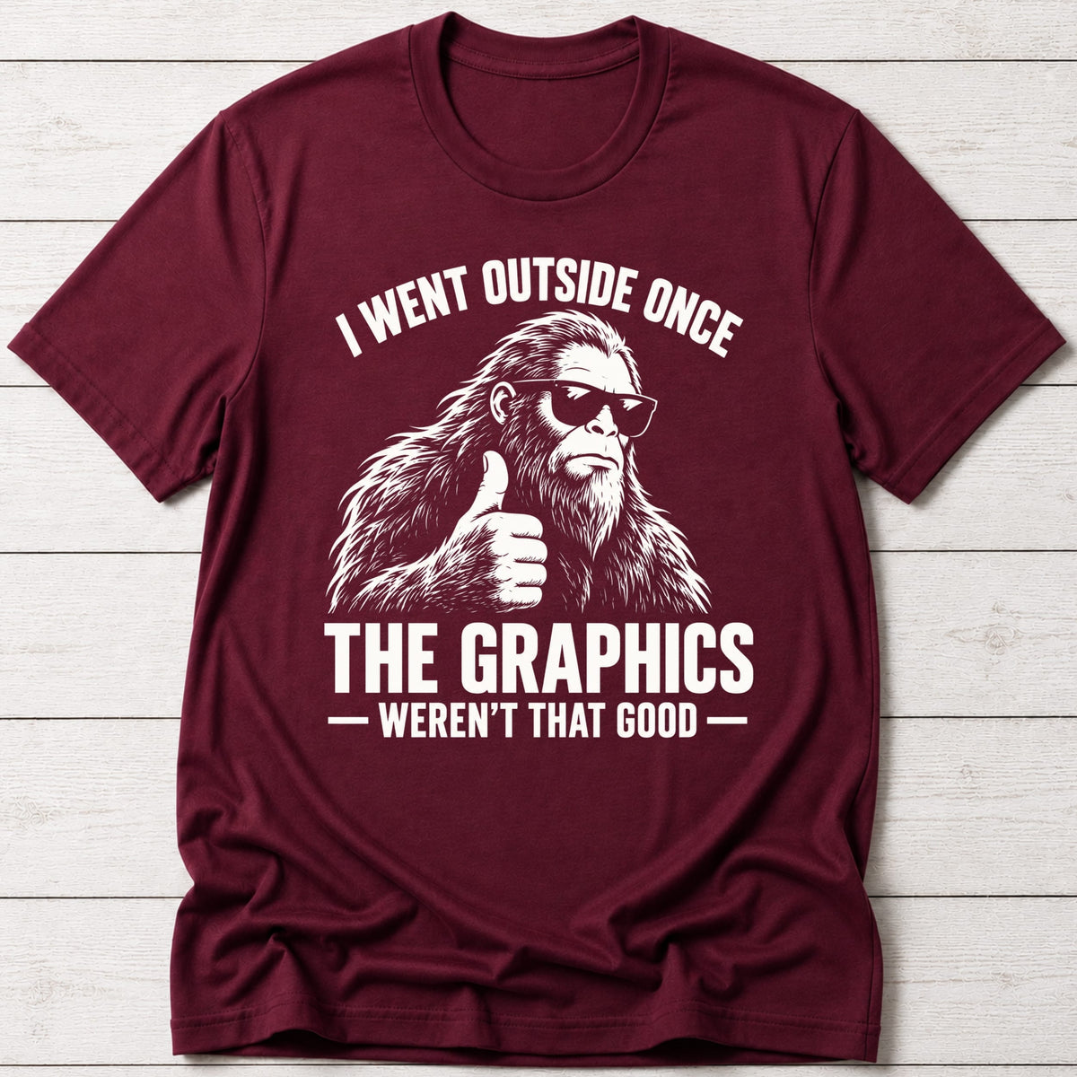 T-Shirt Maroon / S Would Not Recommend T-shirt