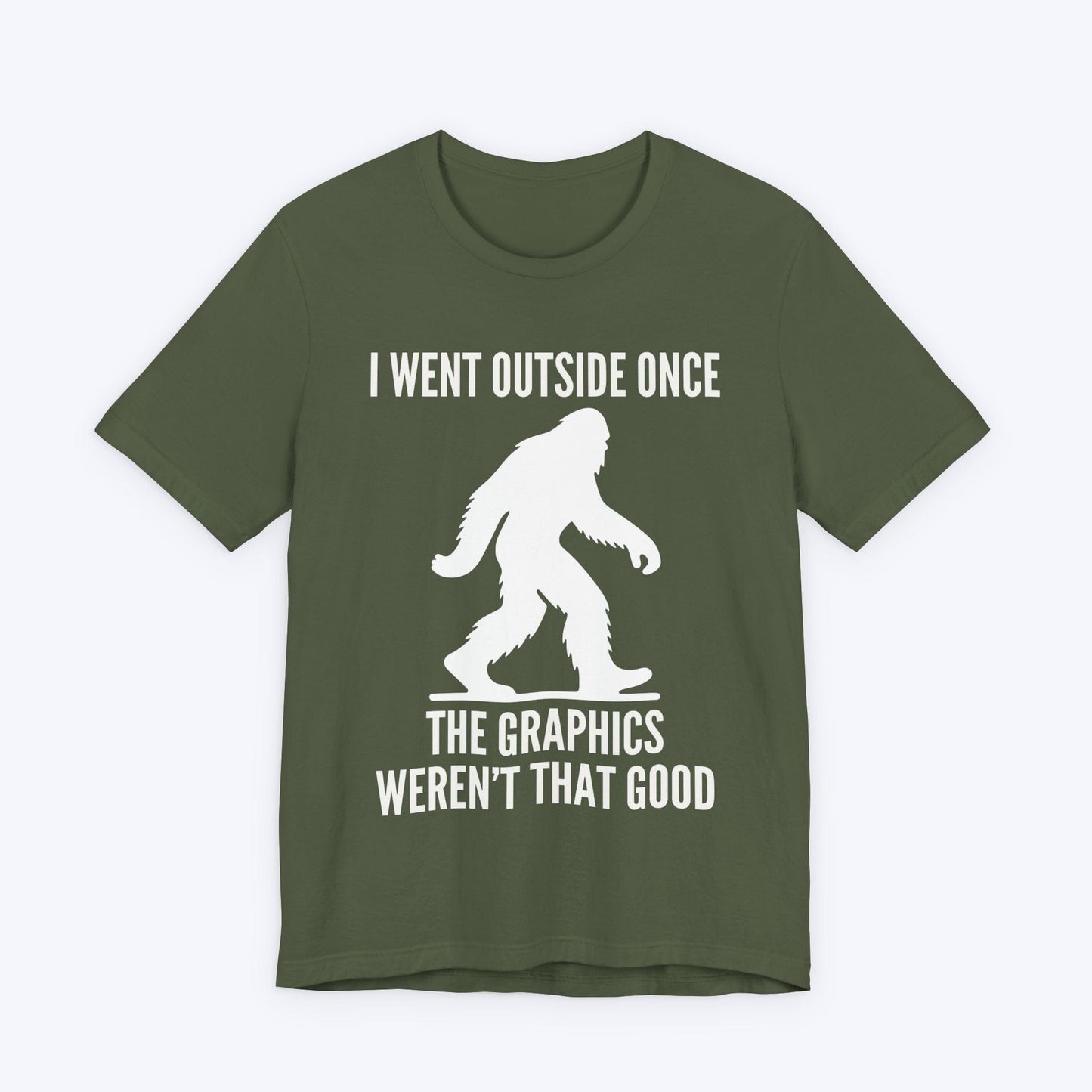 T-Shirt Military Green / S Bigfoot Gamer Review T-shirt