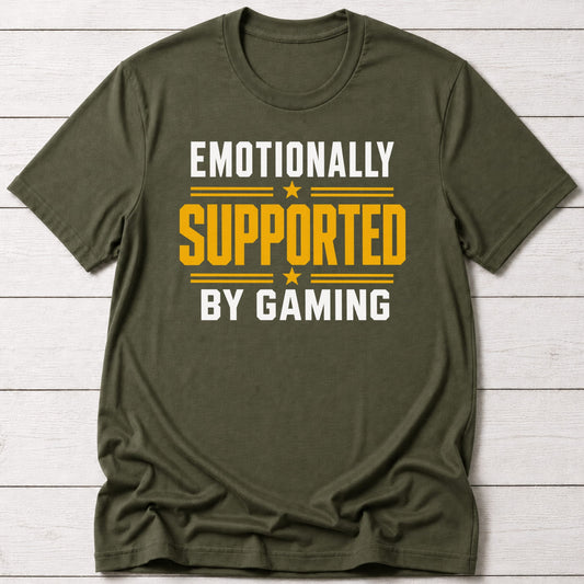 T-Shirt Military Green / S Emotional Gamer T-shirt