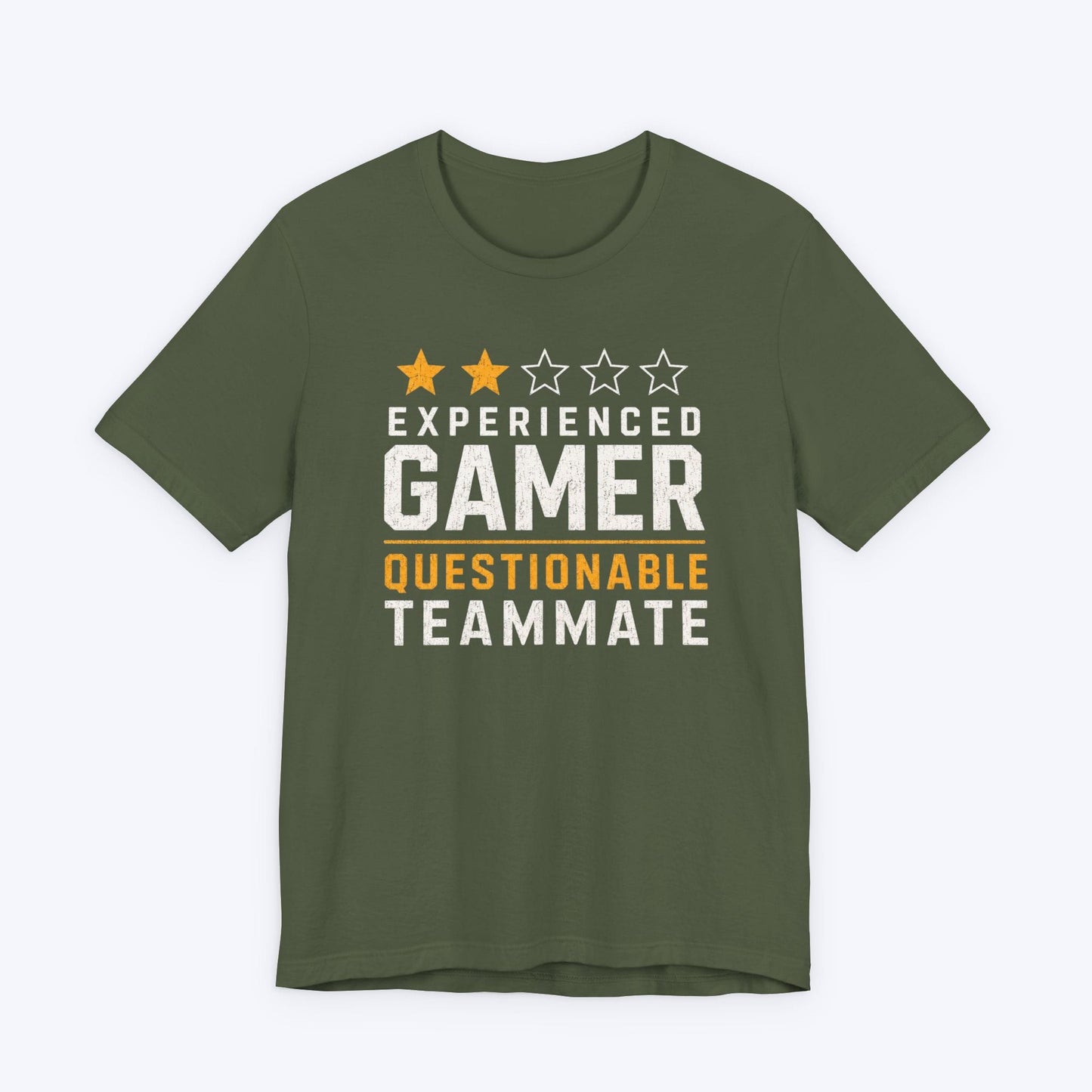 T-Shirt Military Green / S Experienced Gamer T-shirt
