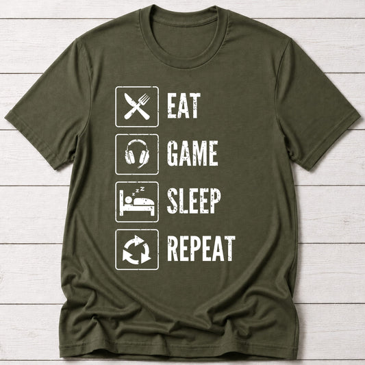 T-Shirt Military Green / S Game Cycle T-shirt