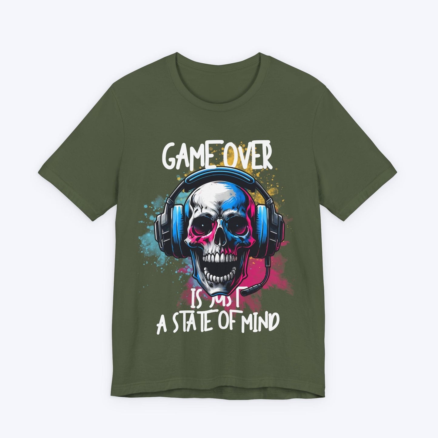 T-Shirt Military Green / S GAME OVER - State of Mind T-shirt