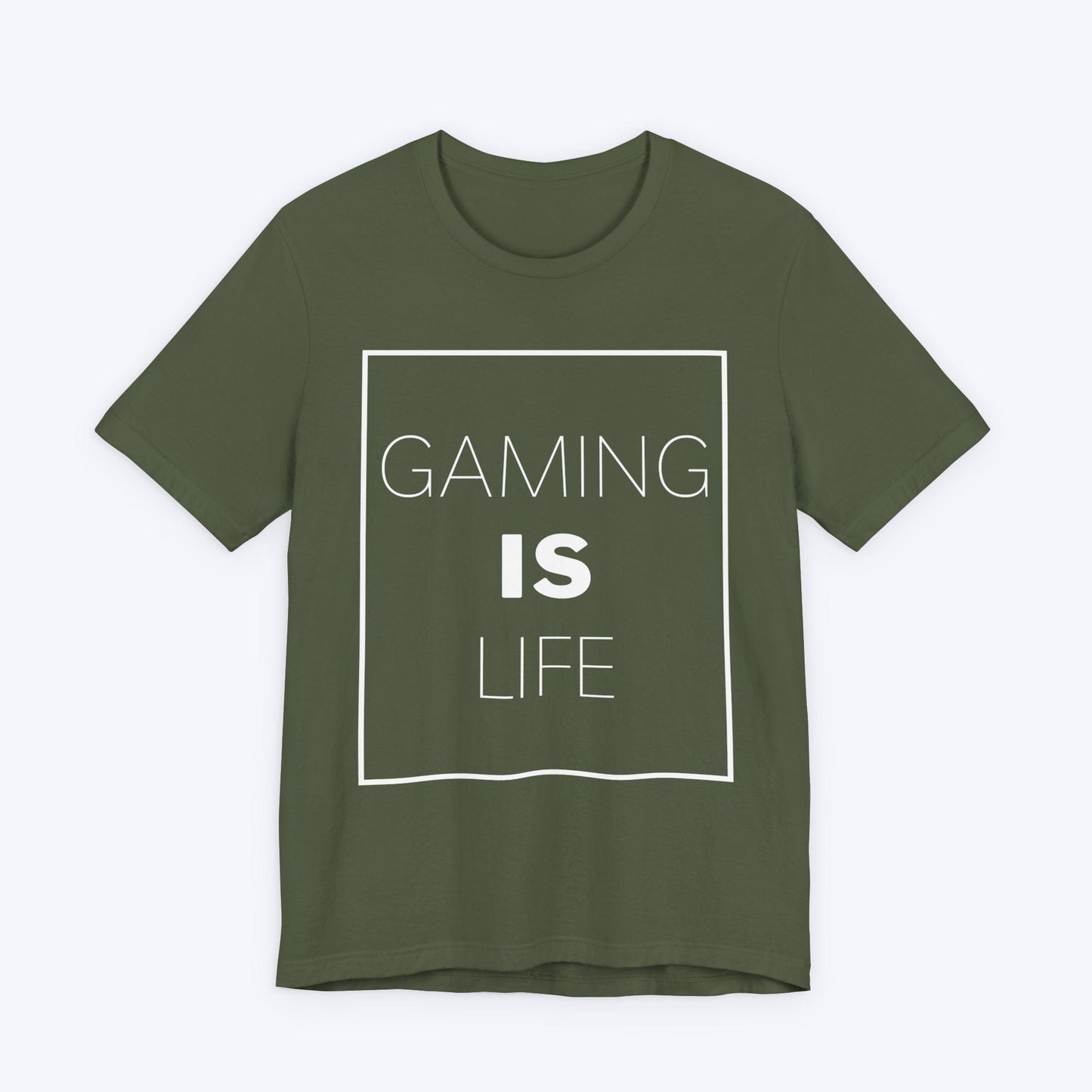 T-Shirt Military Green / S Gaming is Life T-shirt