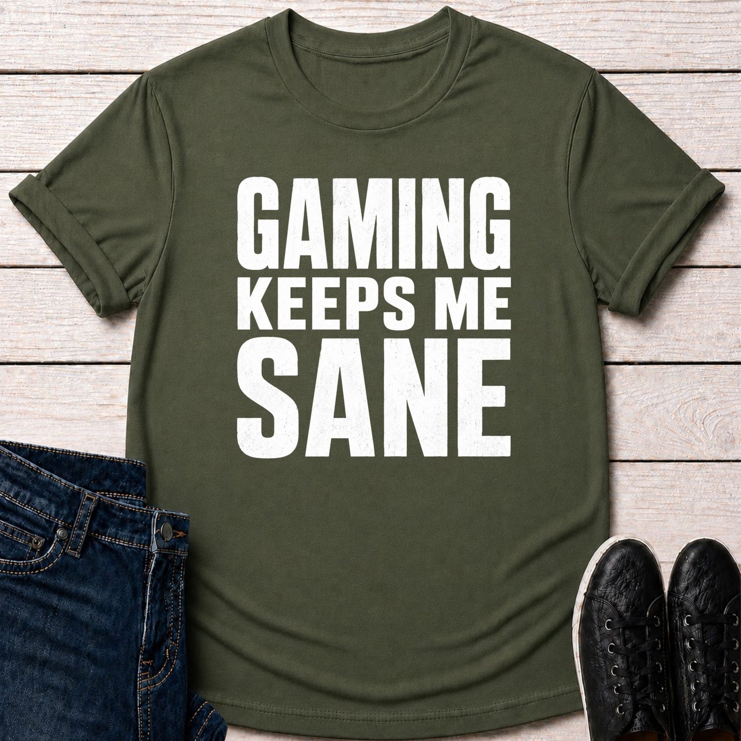 T-Shirt Military Green / S Gaming Recovery T-Shirt