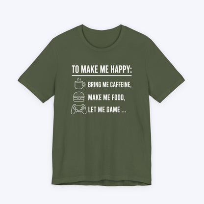 T-Shirt Military Green / S Happy Day T-shirt