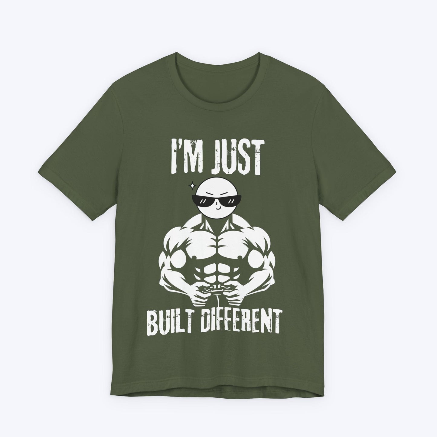T-Shirt Military Green / S I'm Just Built Different T-shirt