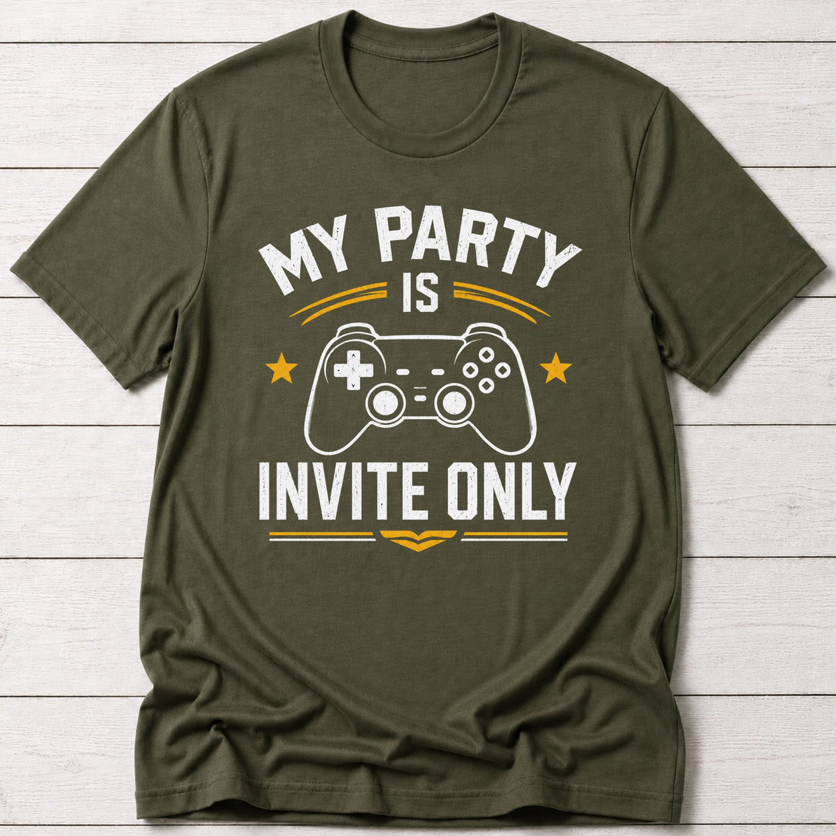 T-Shirt Military Green / S Invite Required T-shirt