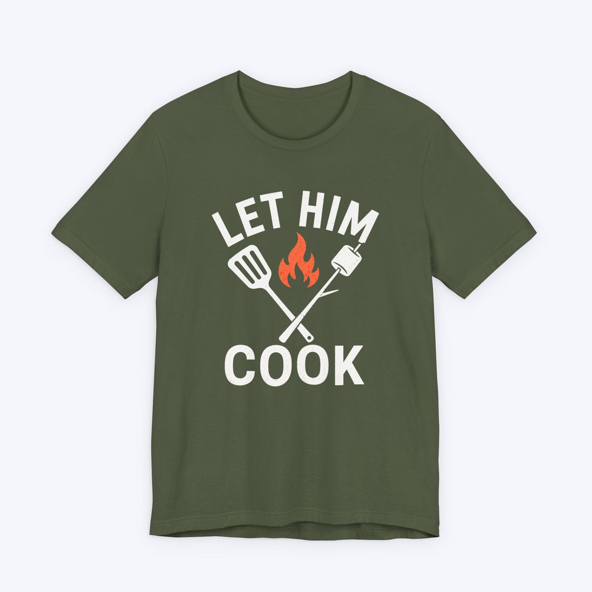 T-Shirt Military Green / S Let Him Cook T-shirt