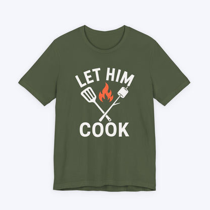 T-Shirt Military Green / S Let Him Cook T-shirt