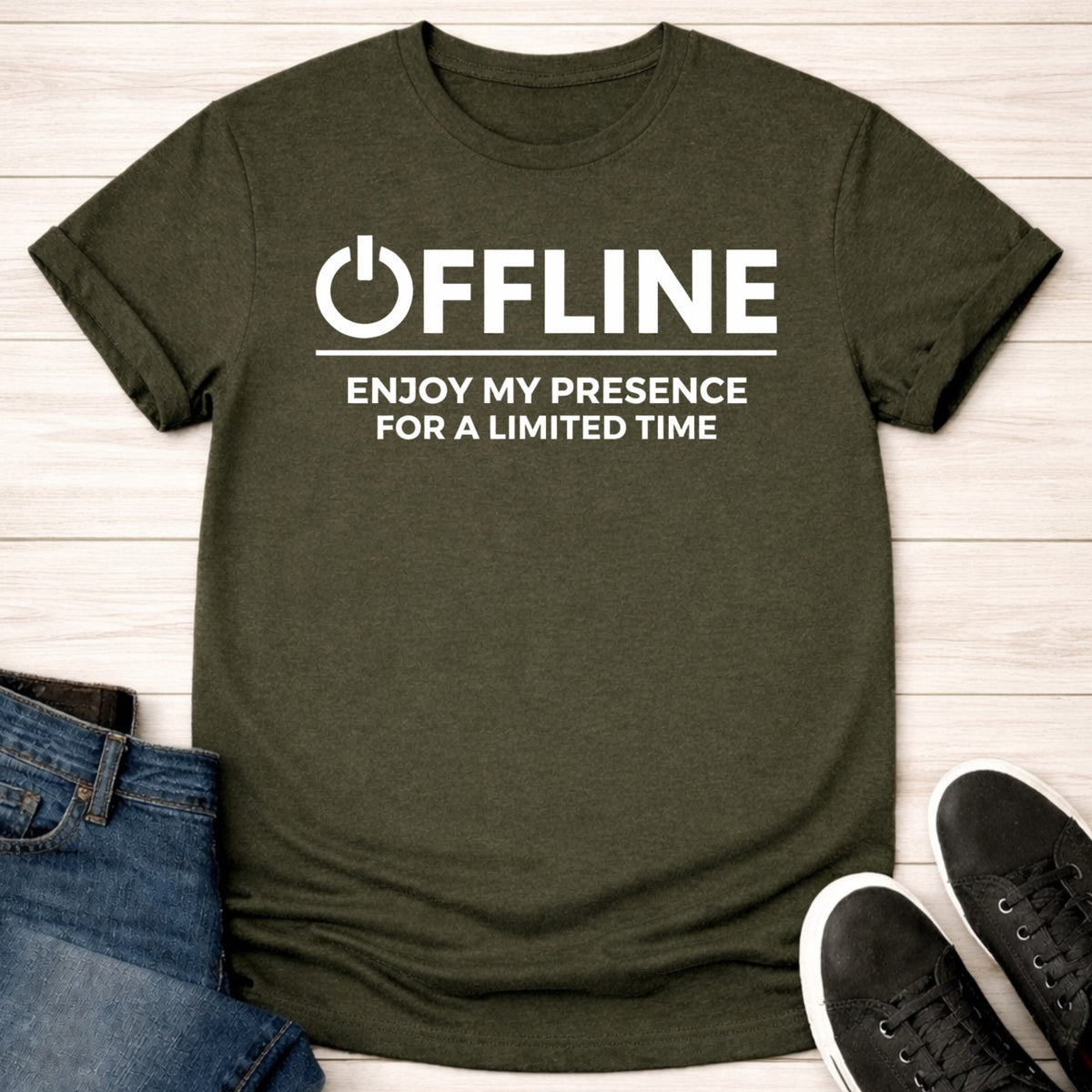T-Shirt Military Green / S Limited Time T-shirt