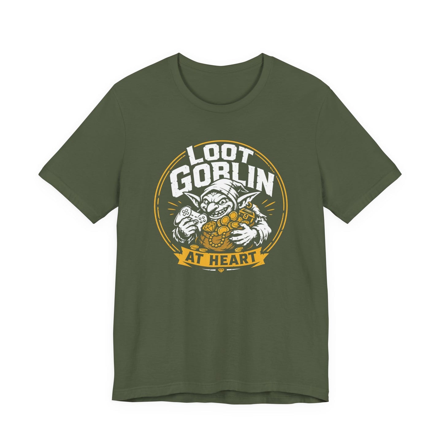 T-Shirt Military Green / S Loot Goblin T-shirt