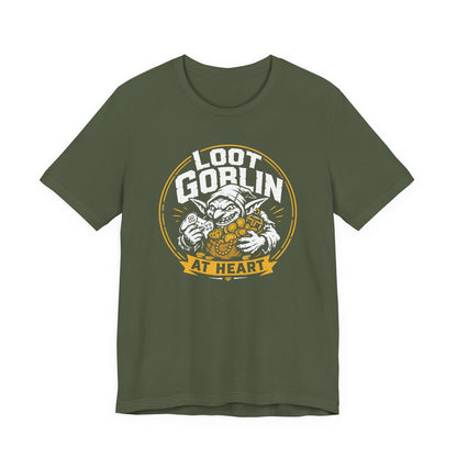 T-Shirt Military Green / S Loot Goblin T-shirt