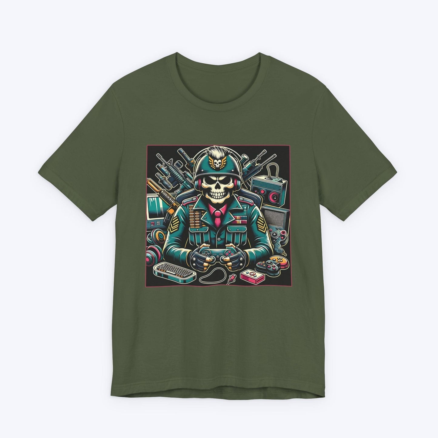T-Shirt Military Green / S Mercenary on Acid Gamer T-shirt
