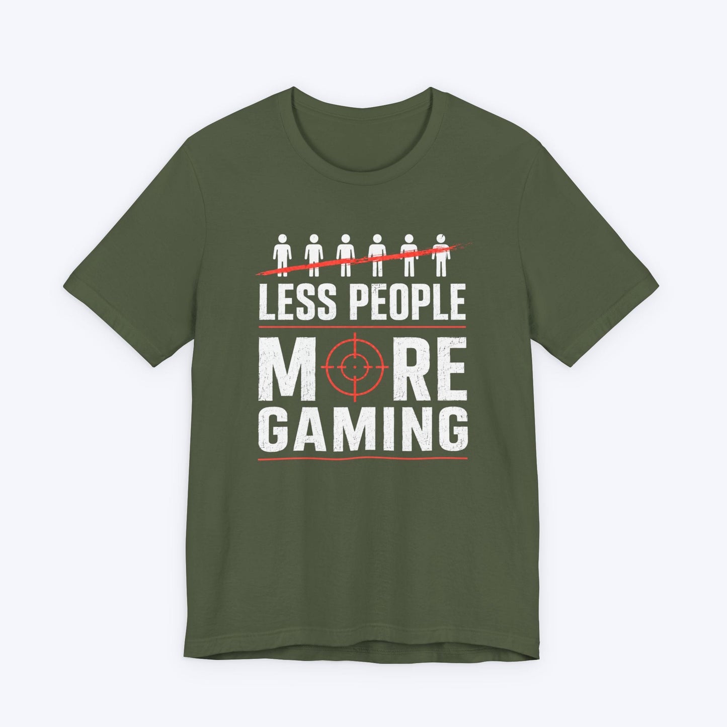 T-Shirt Military Green / S More Gaming T-shirt