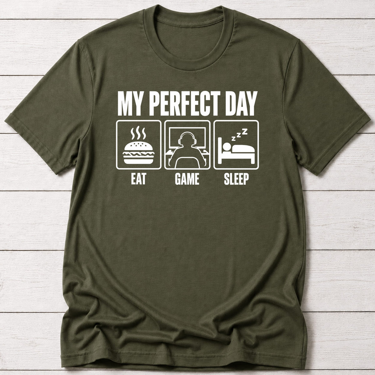 T-Shirt Military Green / S My Favorite Day T-shirt