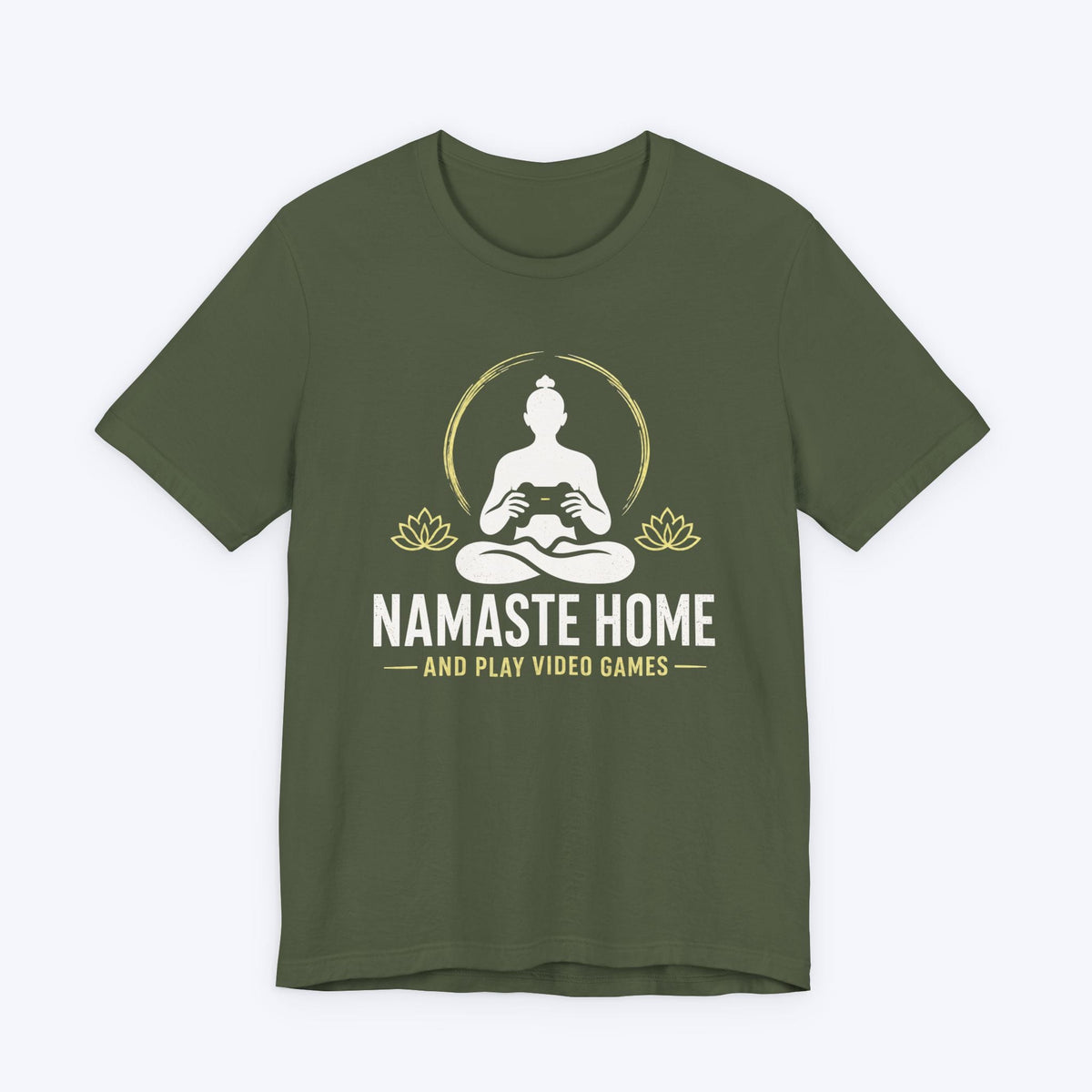 T-Shirt Military Green / S Namaste Gaming T-shirt