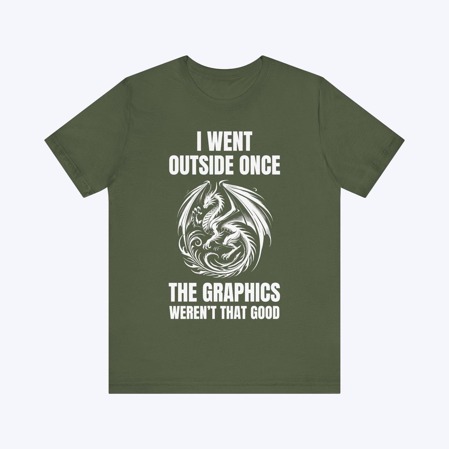 T-Shirt Military Green / S No Dragons, No Immersion T-shirt