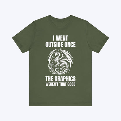 T-Shirt Military Green / S No Dragons, No Immersion T-shirt