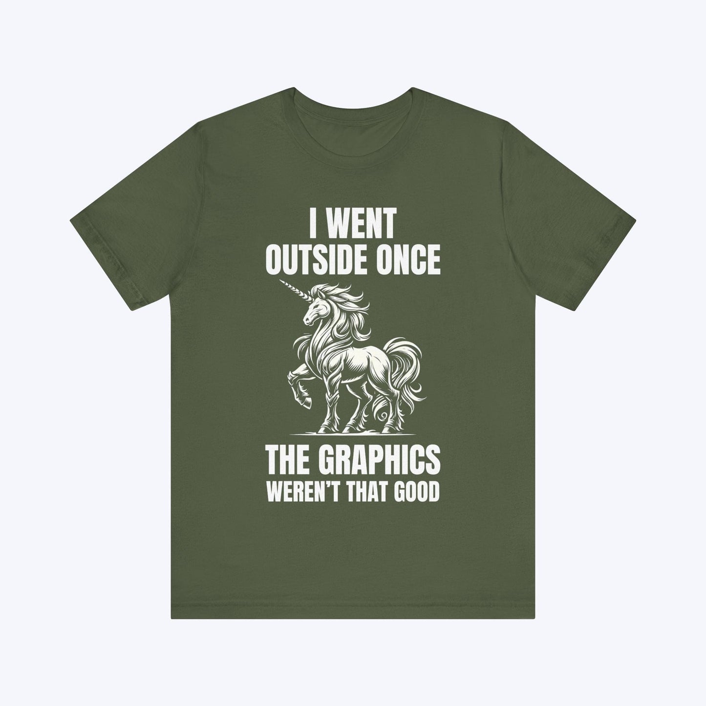 T-Shirt Military Green / S No Rainbow Trails Out There T-shirt