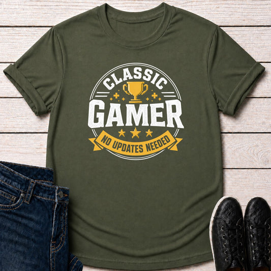 T-Shirt Military Green / S No Updates Needed T-shirt