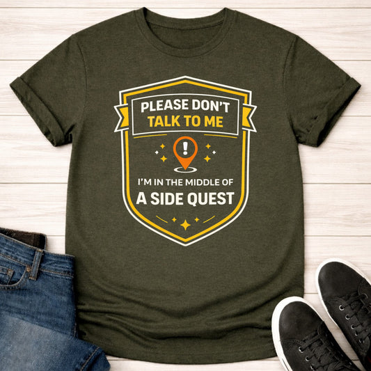 T-Shirt Military Green / S Not Now T-shirt