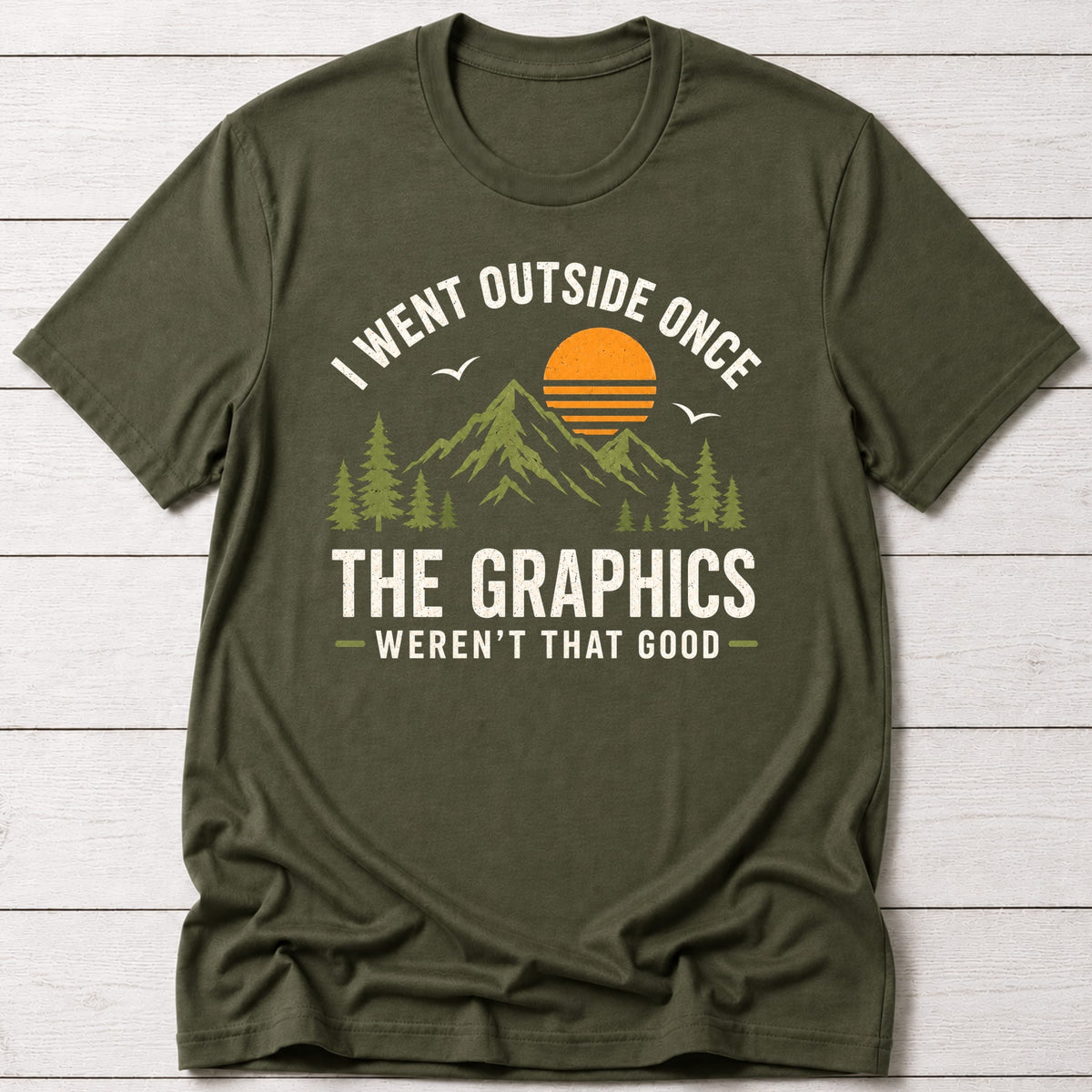 T-Shirt Military Green / S Outside NPCs T-shirt