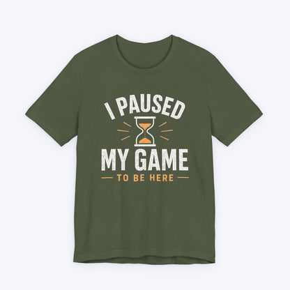 T-Shirt Military Green / S Paused for Attention T-shirt