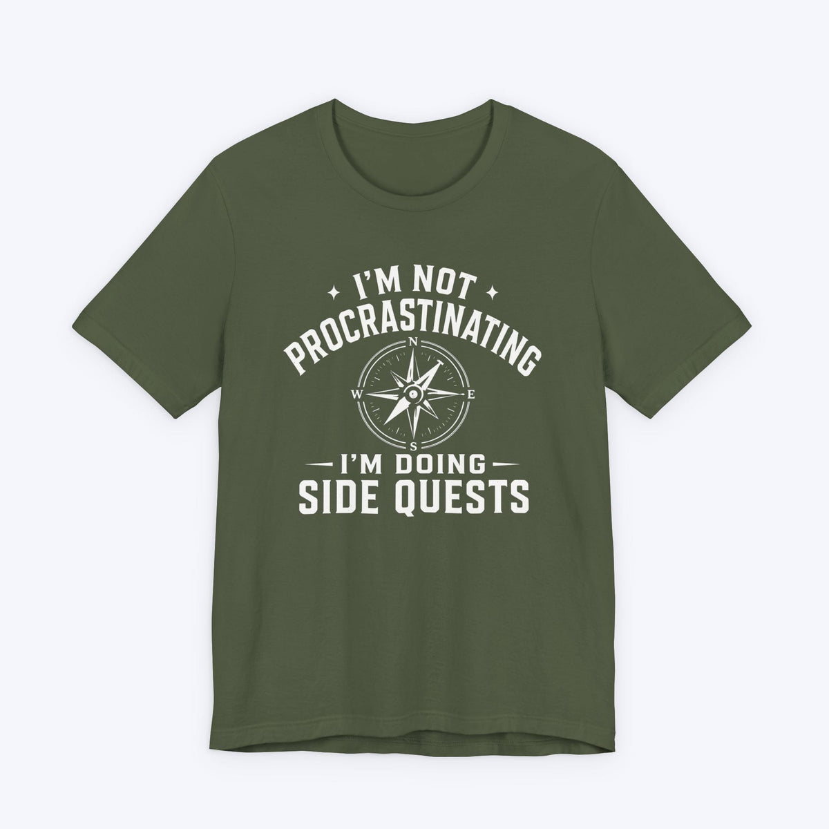 T-Shirt Military Green / S Procrastination Expert T-shirt