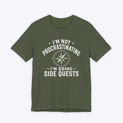 T-Shirt Military Green / S Procrastination Expert T-shirt