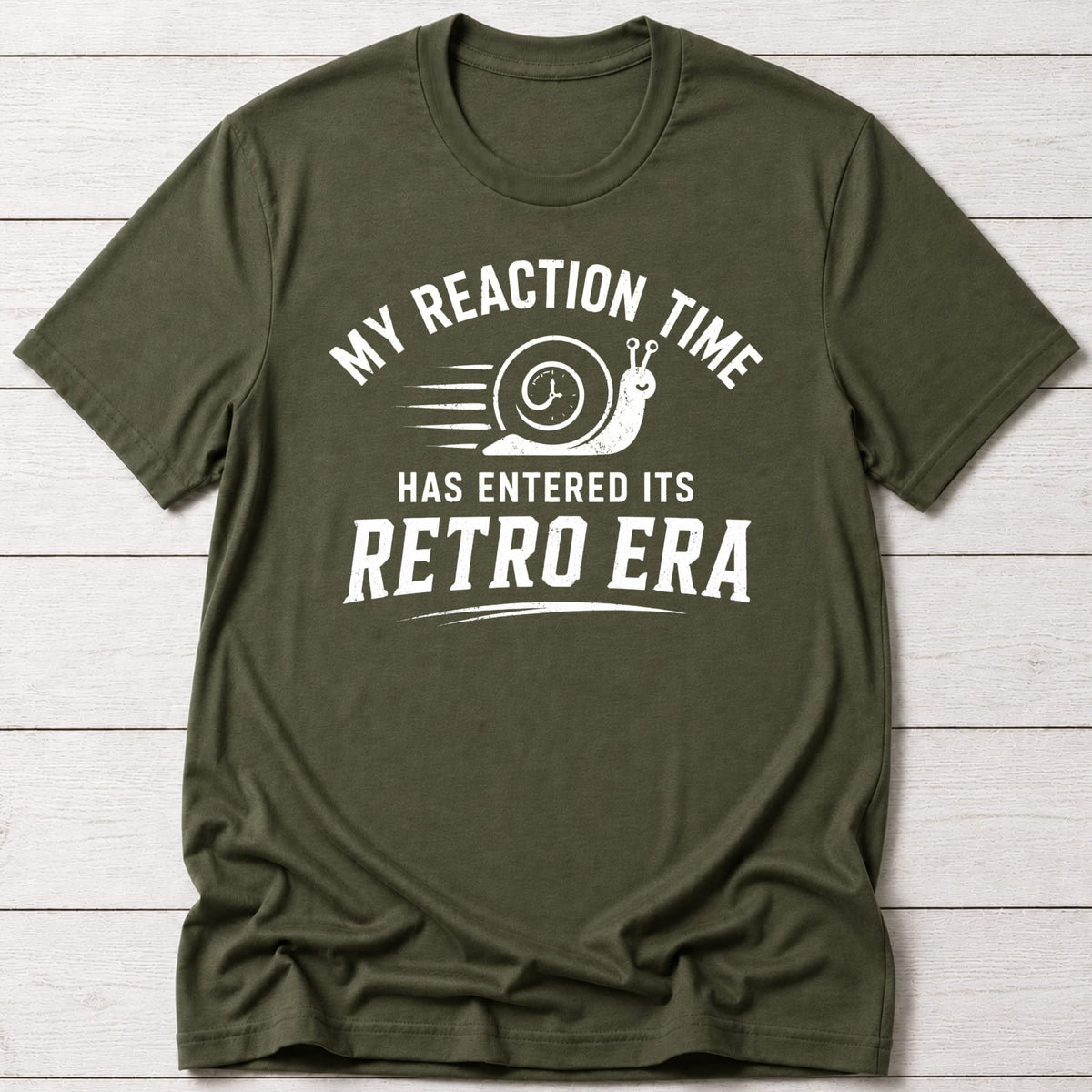T-Shirt Military Green / S Reaction Time T-shirt