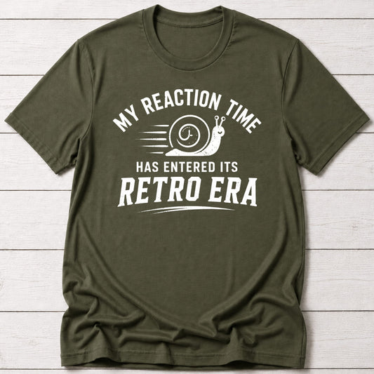 T-Shirt Military Green / S Reaction Time T-shirt