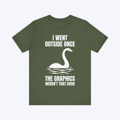 T-Shirt Military Green / S Real Lakes Have No Lore T-shirt