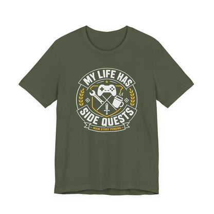 T-Shirt Military Green / S Side Quest Crest T-shirt