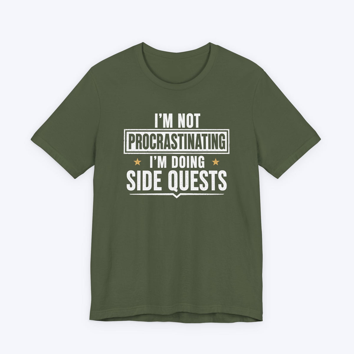 T-Shirt Military Green / S Side Quest T-shirt