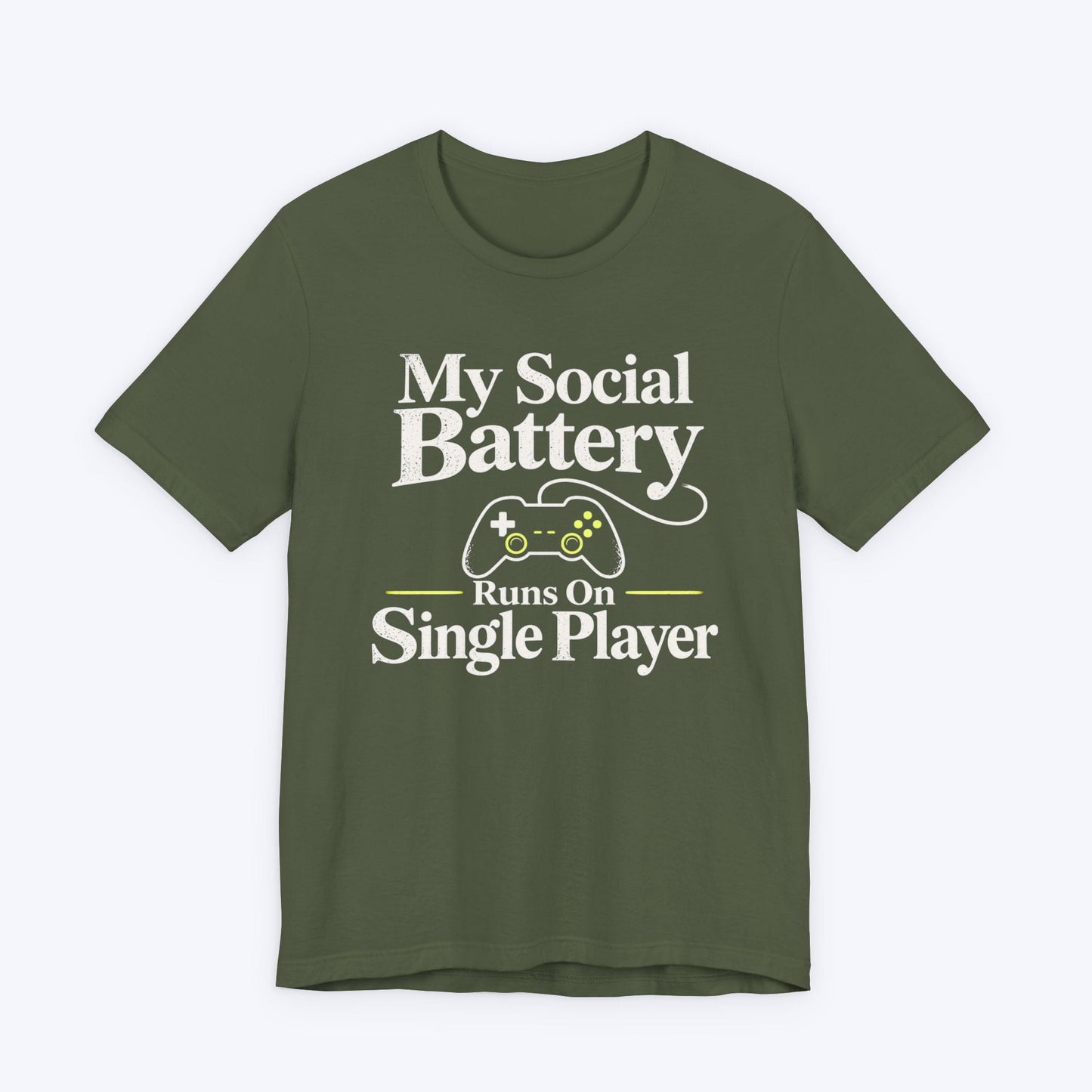 T-Shirt Military Green / S Social Battery T-shirt