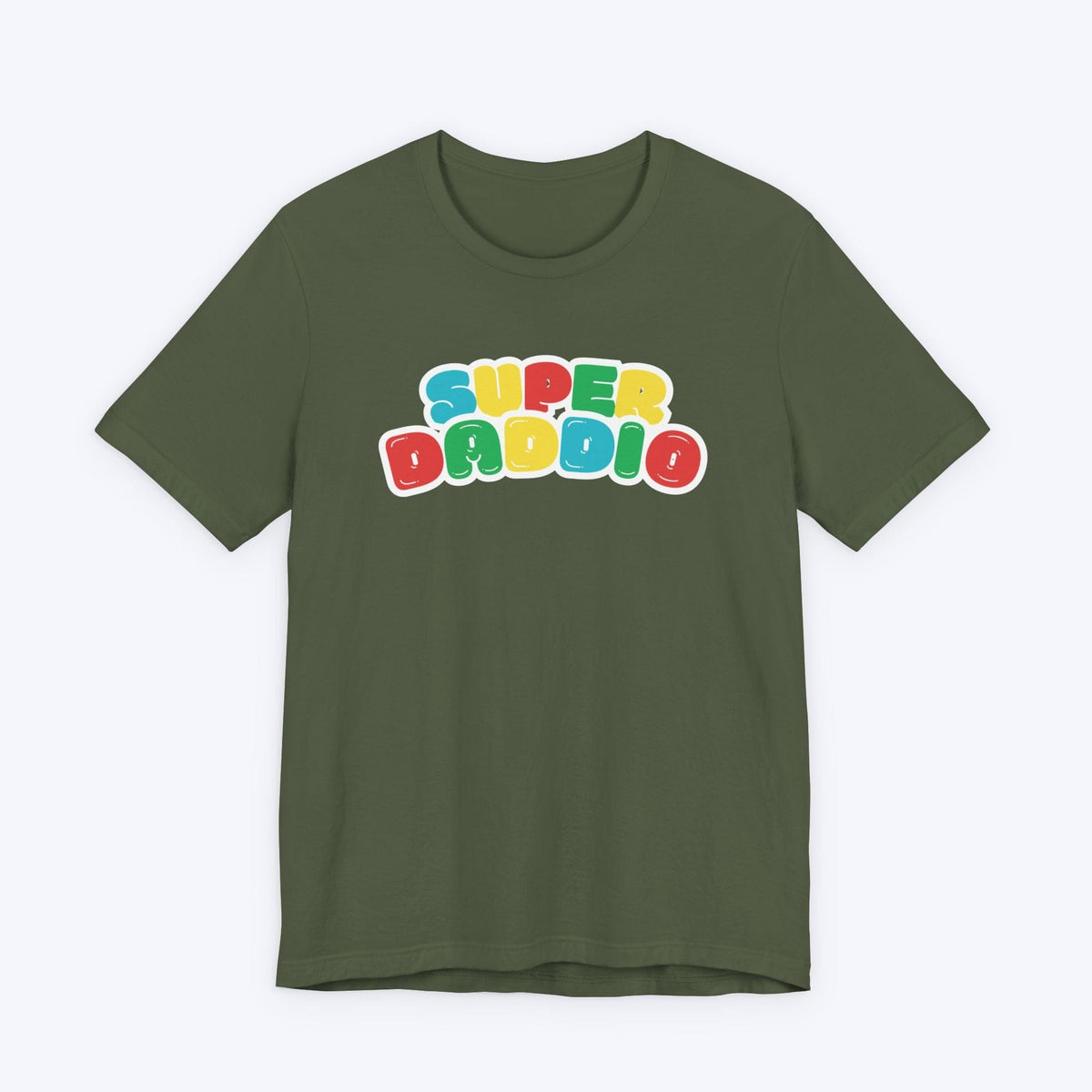 T-Shirt Military Green / S Super Daddio (Bubbles) T-shirt