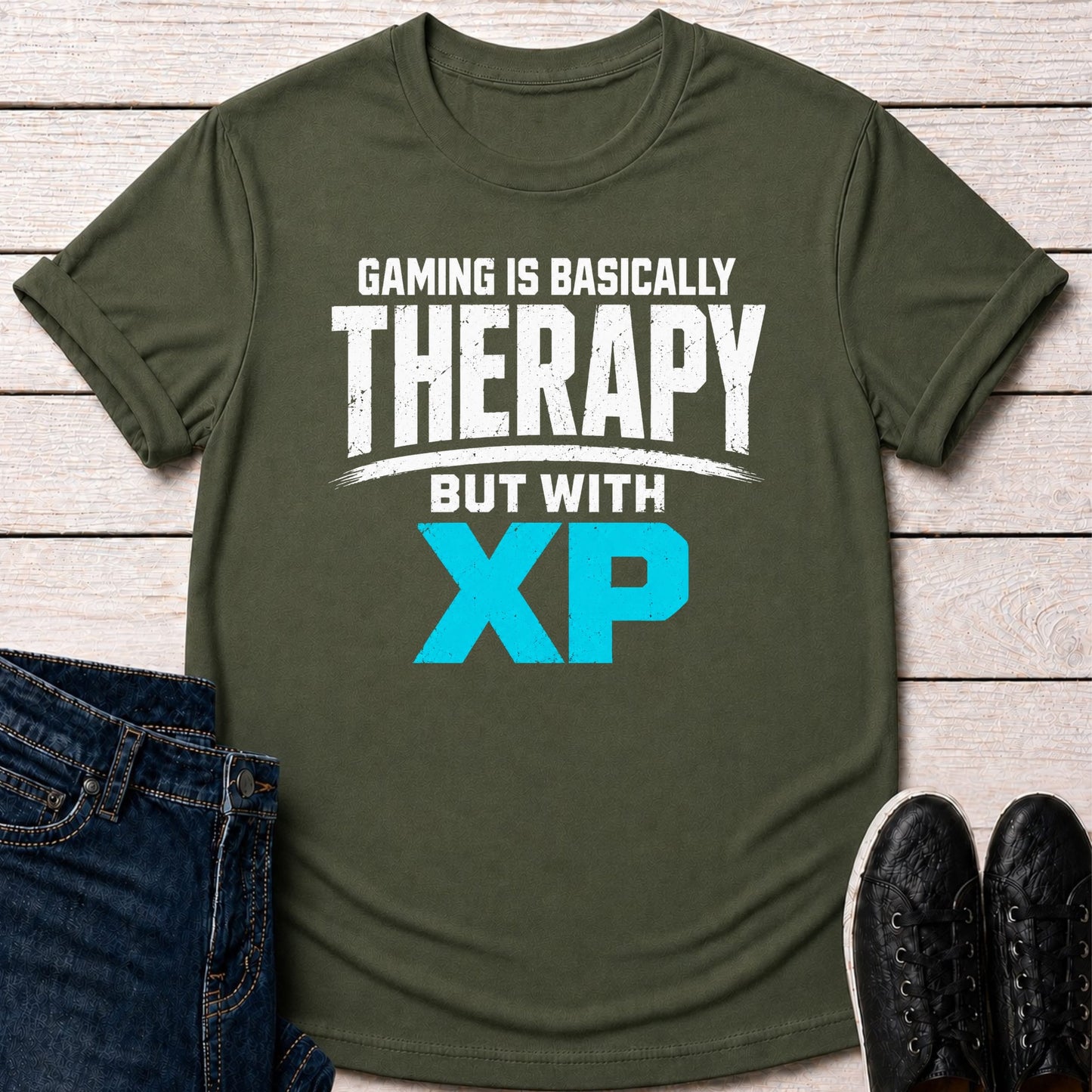 T-Shirt Military Green / S Therapy Session T-shirt