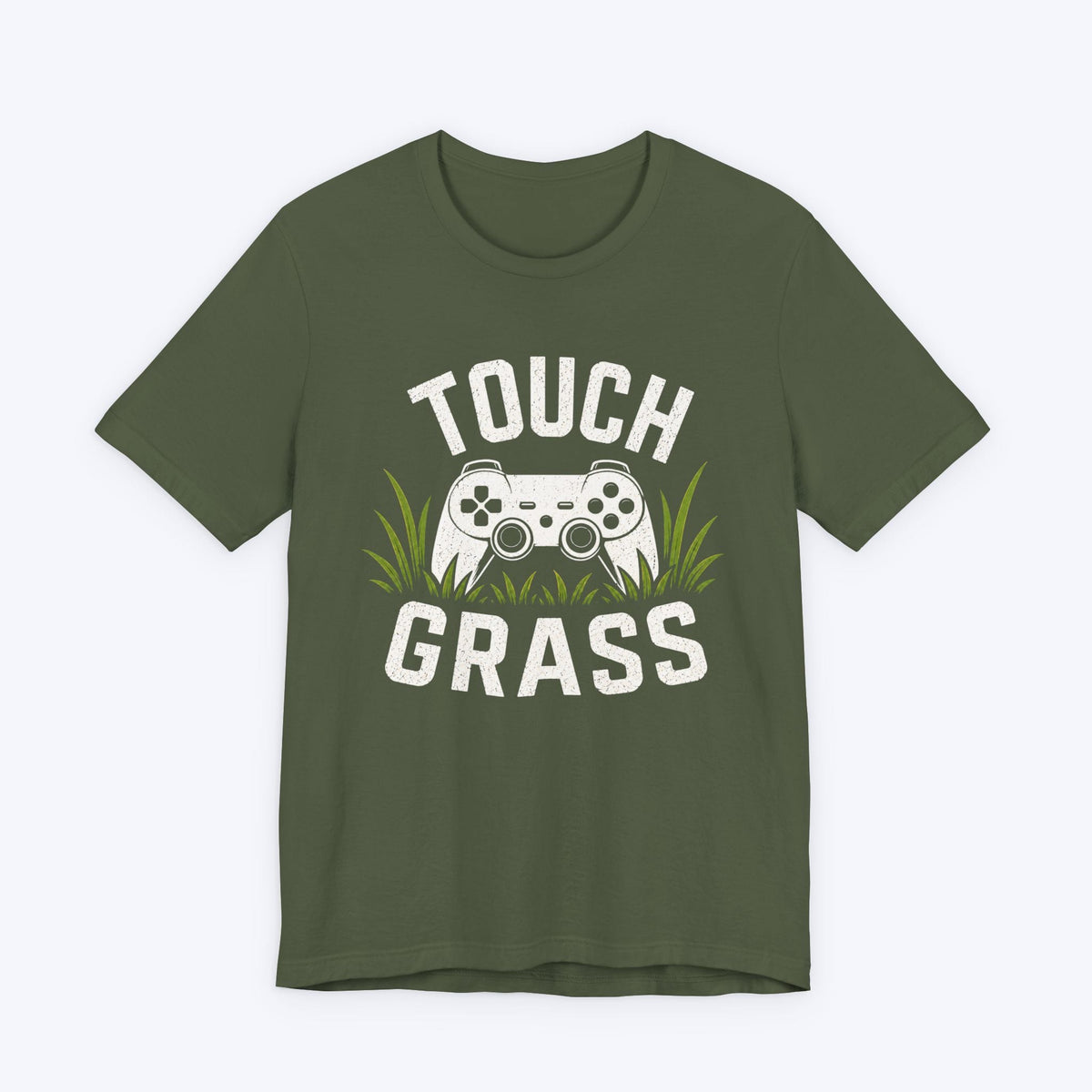T-Shirt Military Green / S Touch Grass T-shirt
