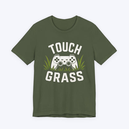 T-Shirt Military Green / S Touch Grass T-shirt