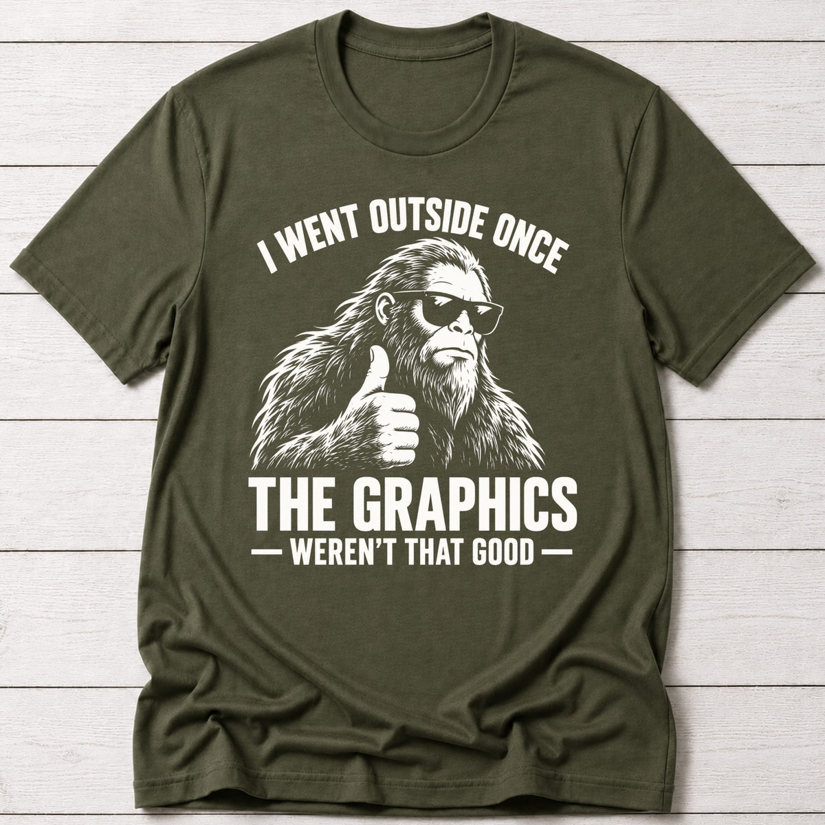 T-Shirt Military Green / S Would Not Recommend T-shirt