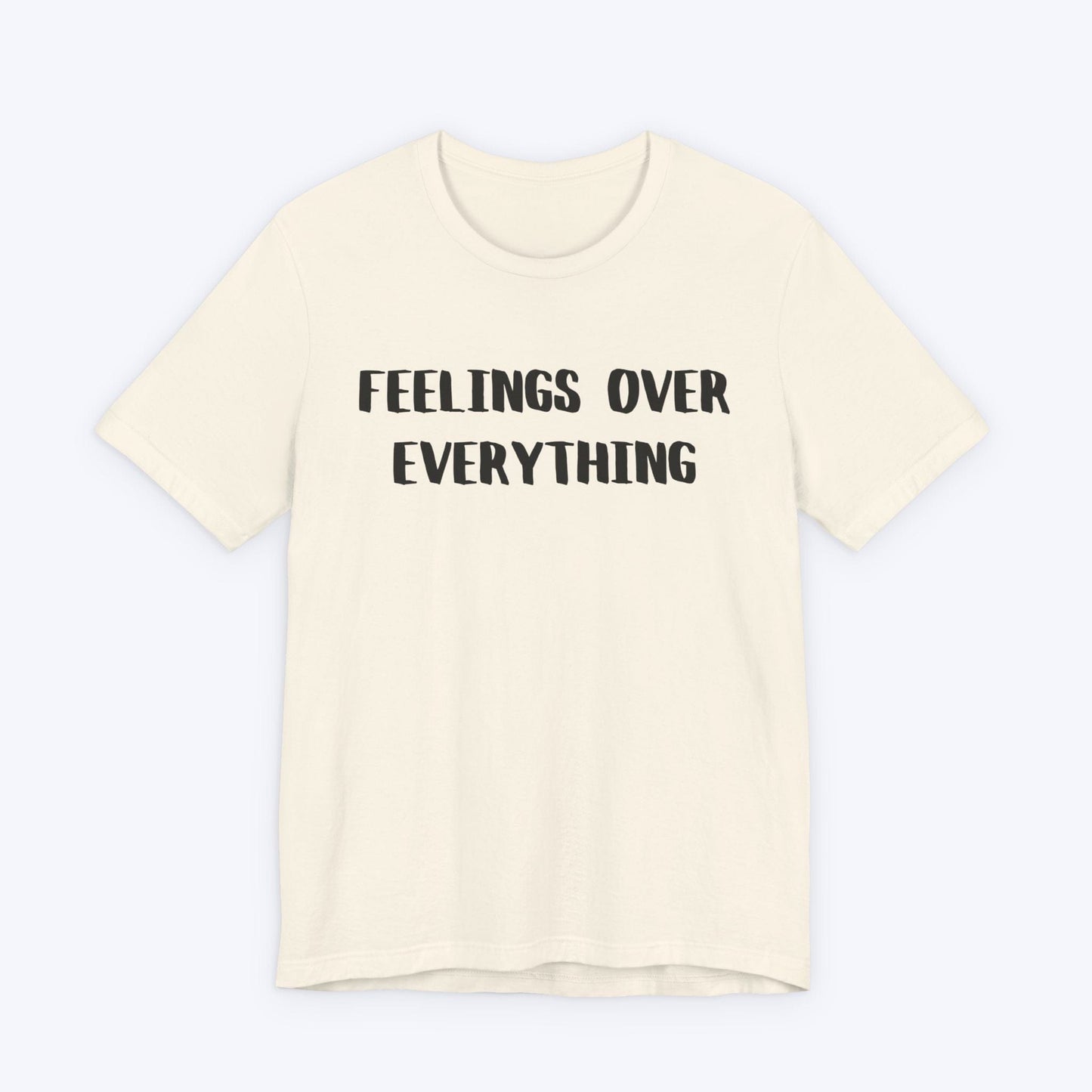 T-Shirt Natural / S Feelings Over Everything "FOE" T-shirt