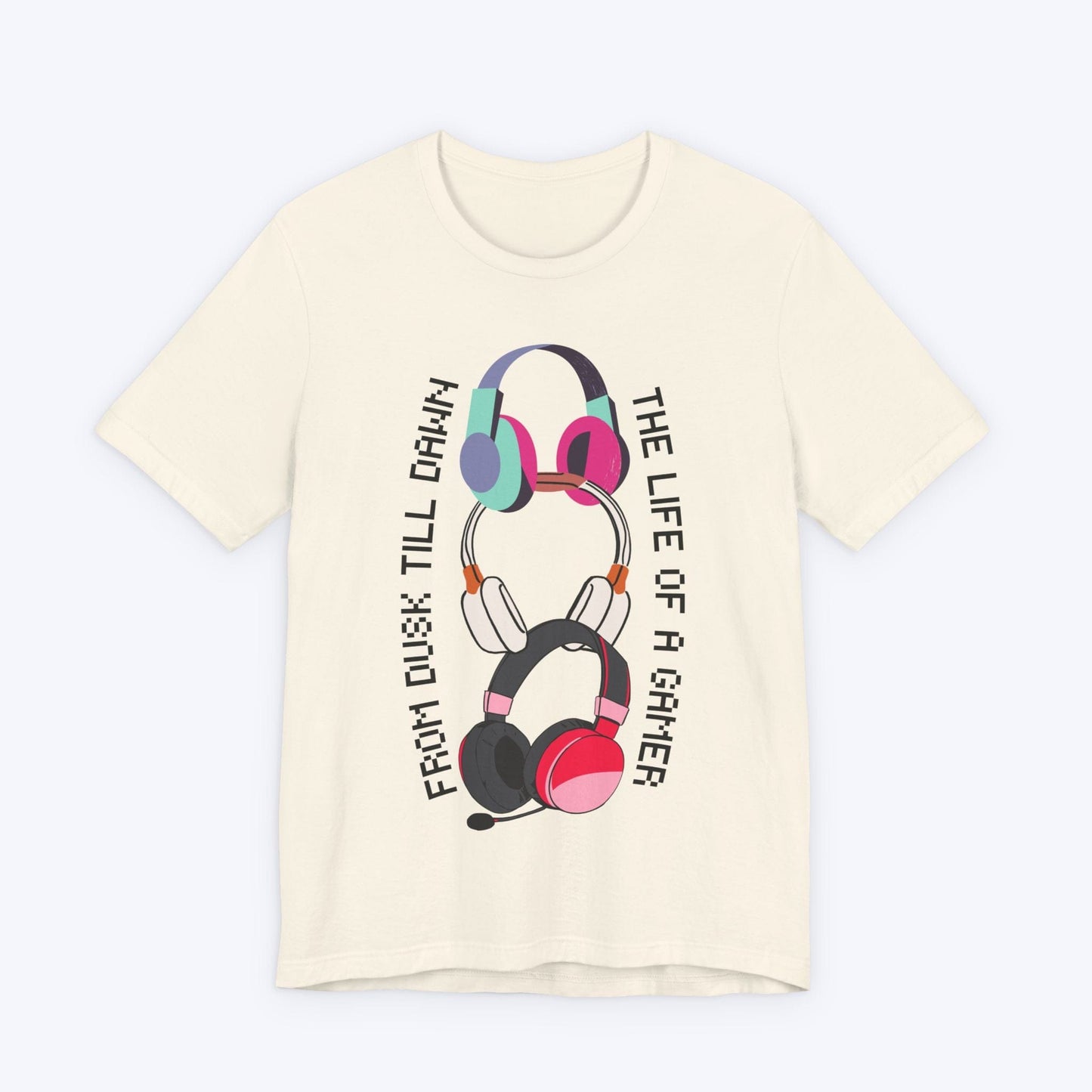 T-Shirt Natural / S Life of a Gamer (Headset) T-shirt