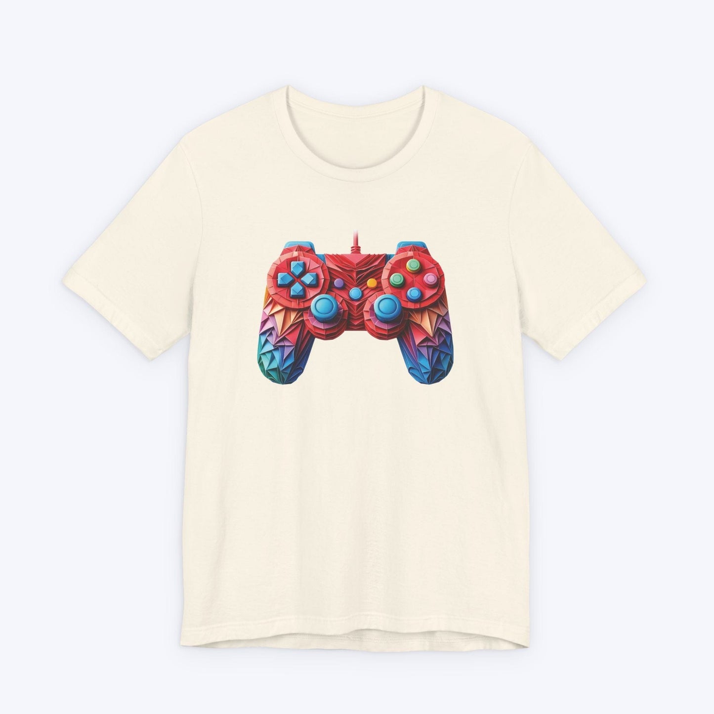 T-Shirt Natural / S Origami Dragon Controller T-shirt