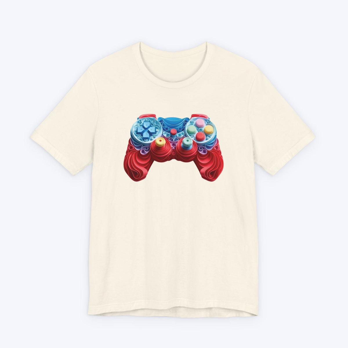 T-Shirt Natural / S Origami Fusion Gamer T-shirt