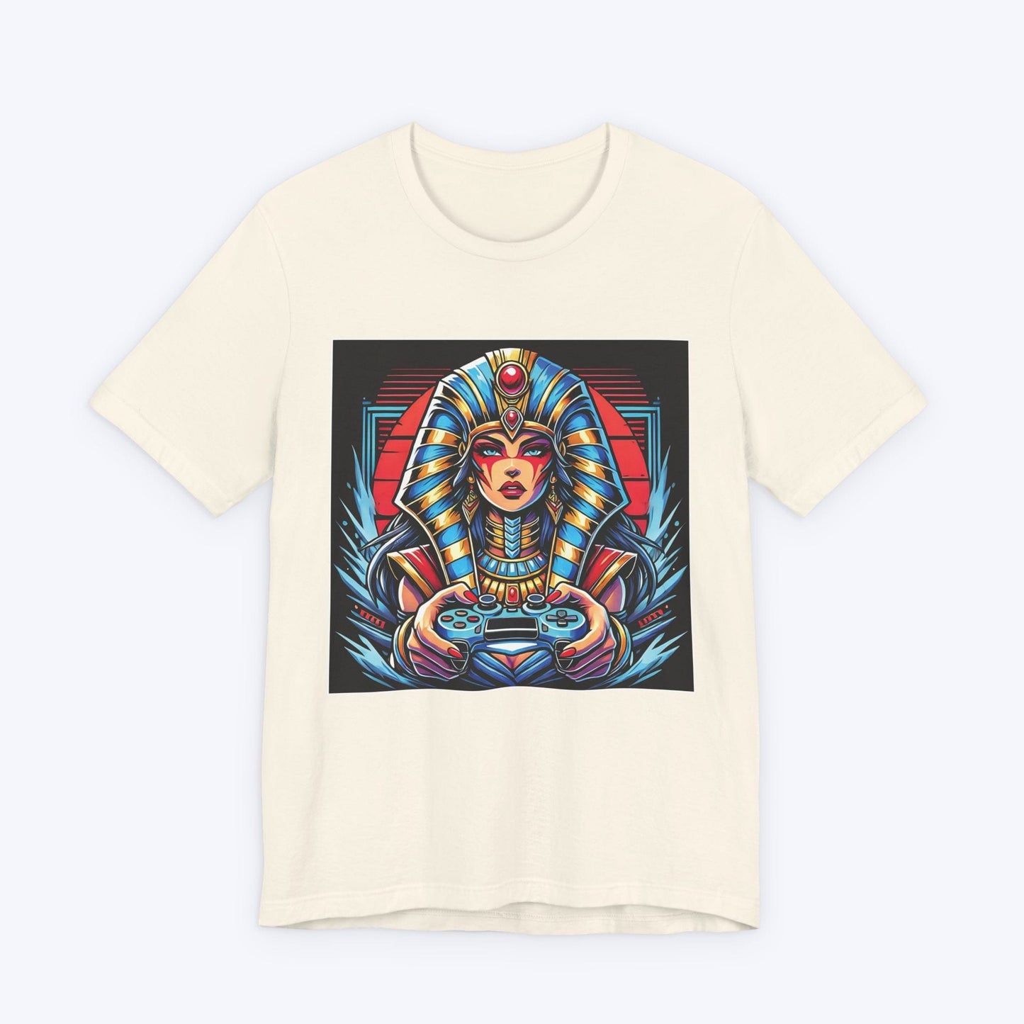 T-Shirt Natural / S Pharaoh Plays: Cleopatra's Realm T-shirt