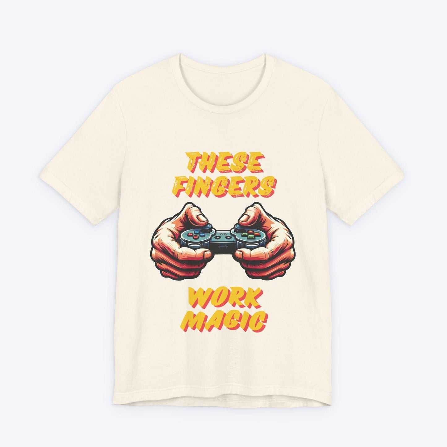T-Shirt Natural / S These Fingers Work Magic T-shirt