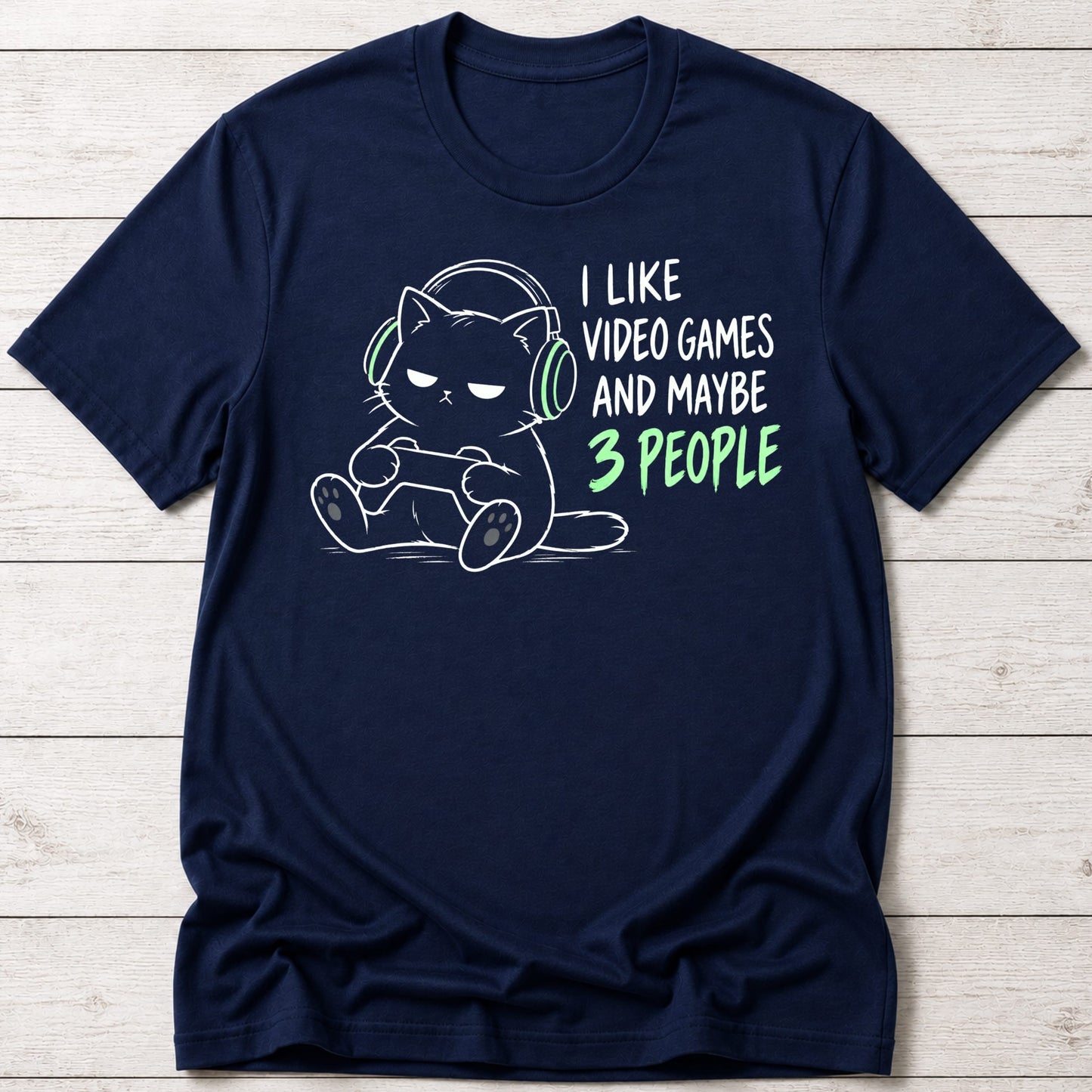 T-Shirt Navy / S 3 People Limit T-shirt