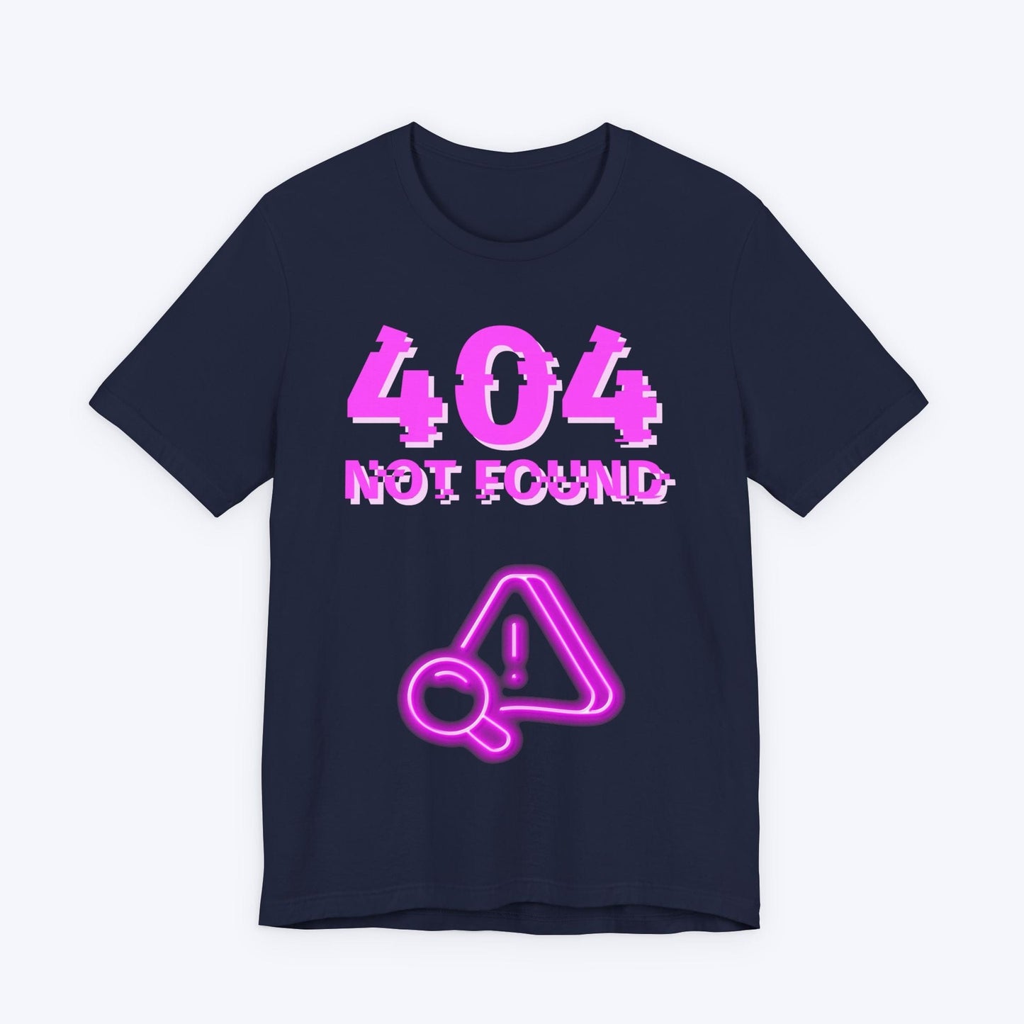 T-Shirt Navy / S 404 Not Found T-shirt
