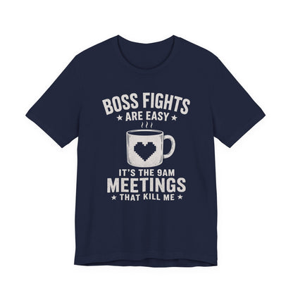 T-Shirt Navy / S 9am Meetings T-shirt