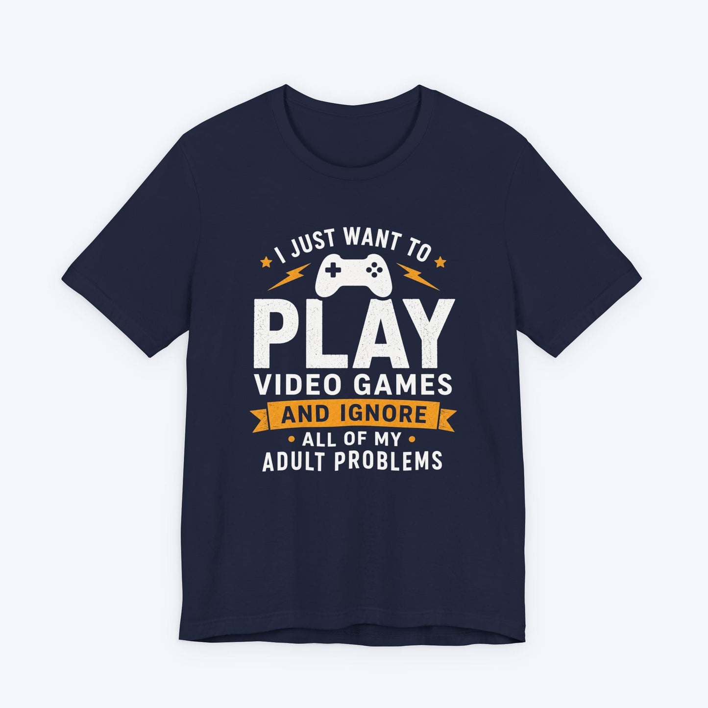 T-Shirt Navy / S Adult Problems T-shirt